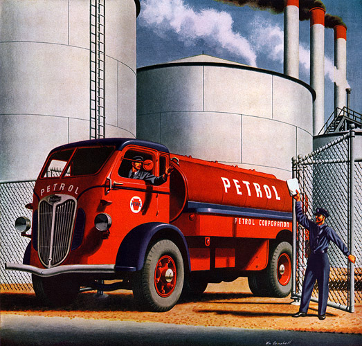 Plan59 :: Classic Truck Art :: 1944 Autocar