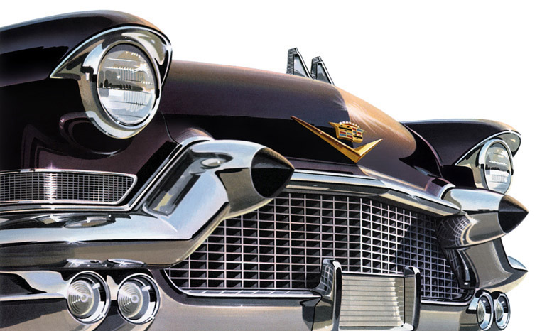 1957 Cadillac Recently added Cars Home Buy print