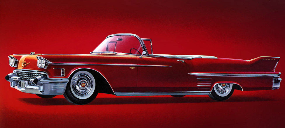 1958 Cadillac Series 62 Convertible Recently added Cars Home Buy art
