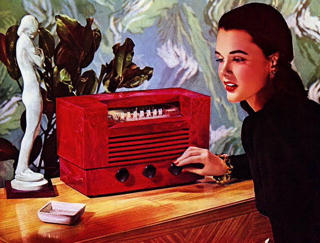 Plan59 :: Catalin and the RCA 66x8 Table Radio