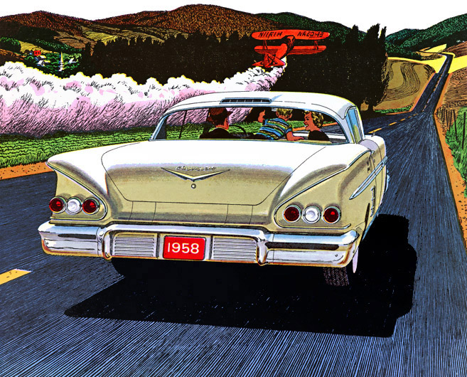 1958 Chevrolet Impala Sport Coupe Recently added Cars Home Buy art