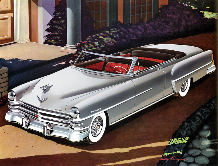 1953 Chrysler New Yorker Deluxe Convertible Coupe Larry Baranovic 