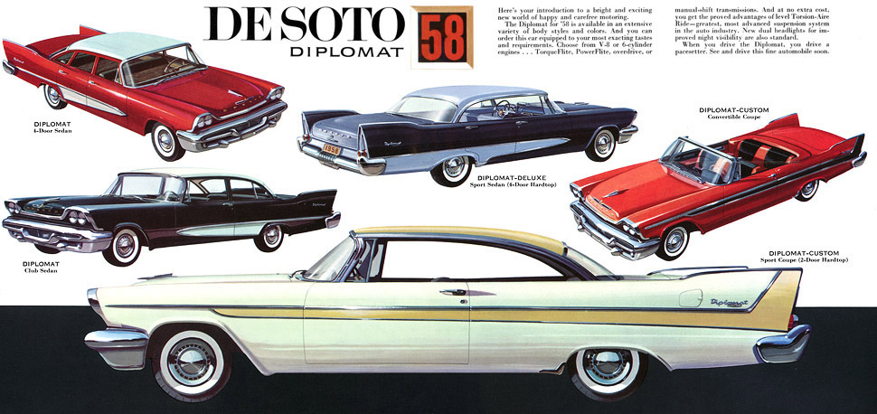 1958 DeSoto Diplomat Recently added Cars Home
