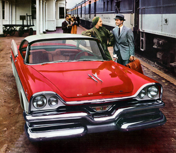 Ilustraciones de autos modernos pero de los a os'50