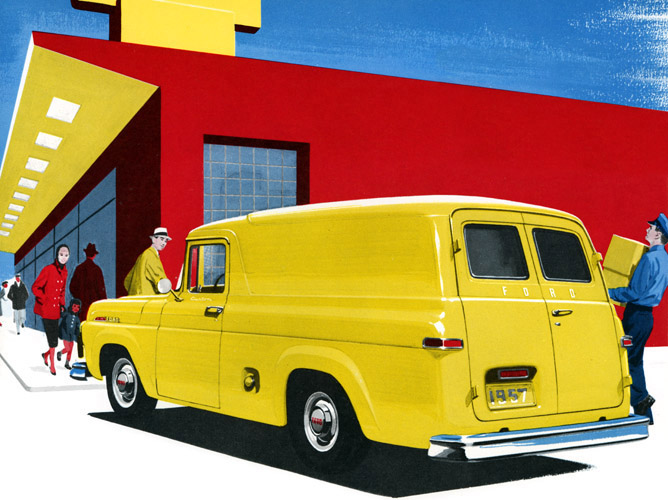 1957 Ford F100 Custom Panel Recently added Trucks Home Buy art