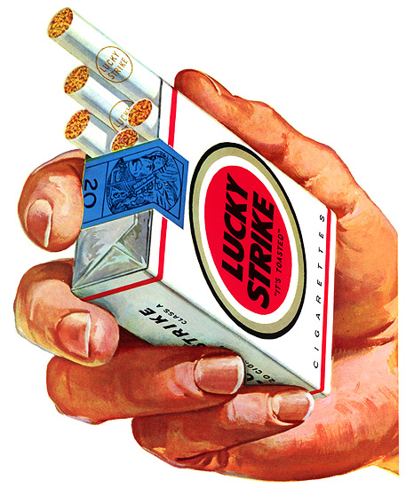 Lucky Strike Cigarettes American Tobacco 1959 Recently added More Home