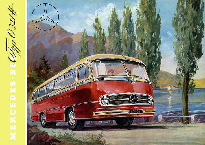 1956 MercedesBenz Typ 0321H interurban bus Recently added Trucks Home