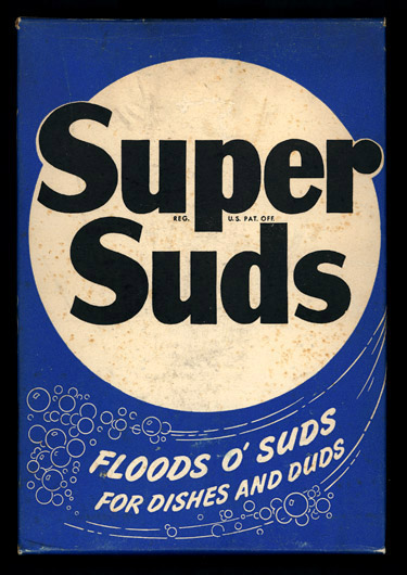 Super Suds soap powder