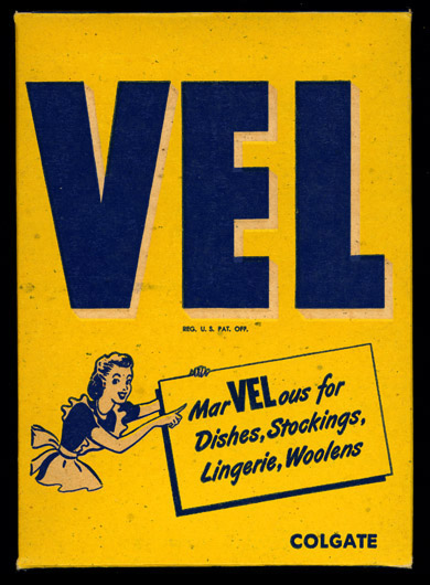 VEL, an early synthetic detergent