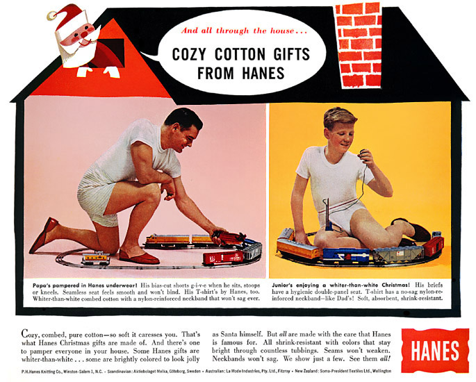 Hanes Underwear, 1959 - www.plan59.com