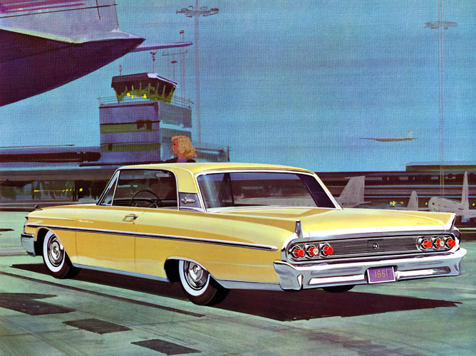 Plan59 :: Classic Car Art :: Vintage Ads :: 1961 Mercury Monterey